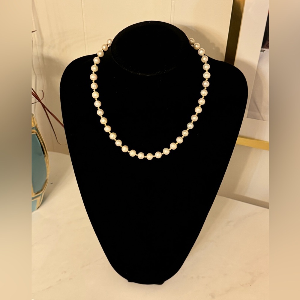 R.H. Macy & Co. 14k Gold Freshwater Pearl Necklace